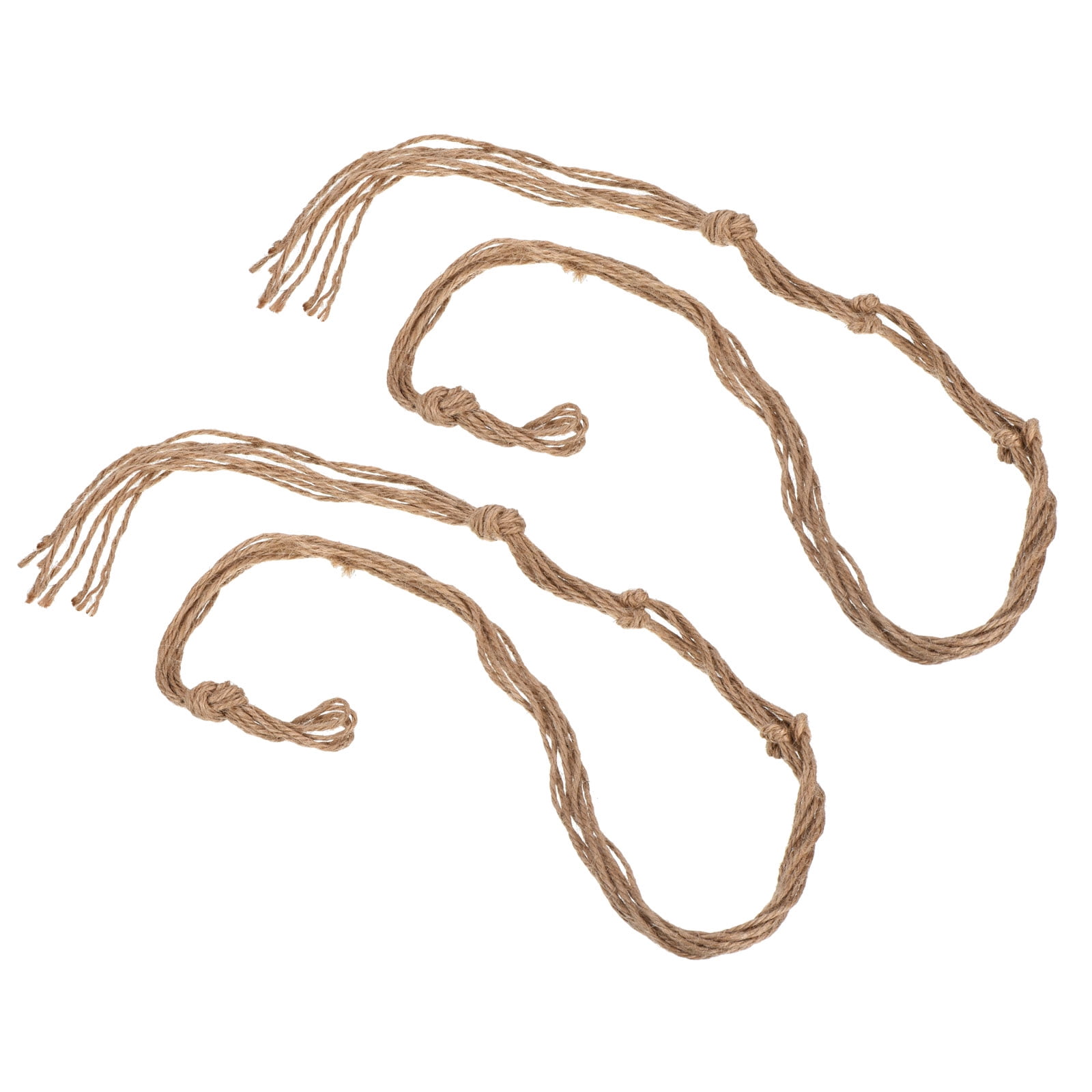 Uxcell Macrame Hanging Planter, 43.3" Hanging Plant Net with Tassel