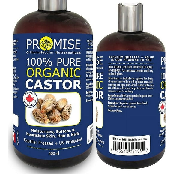 Organic Castor Oil - 500 ml