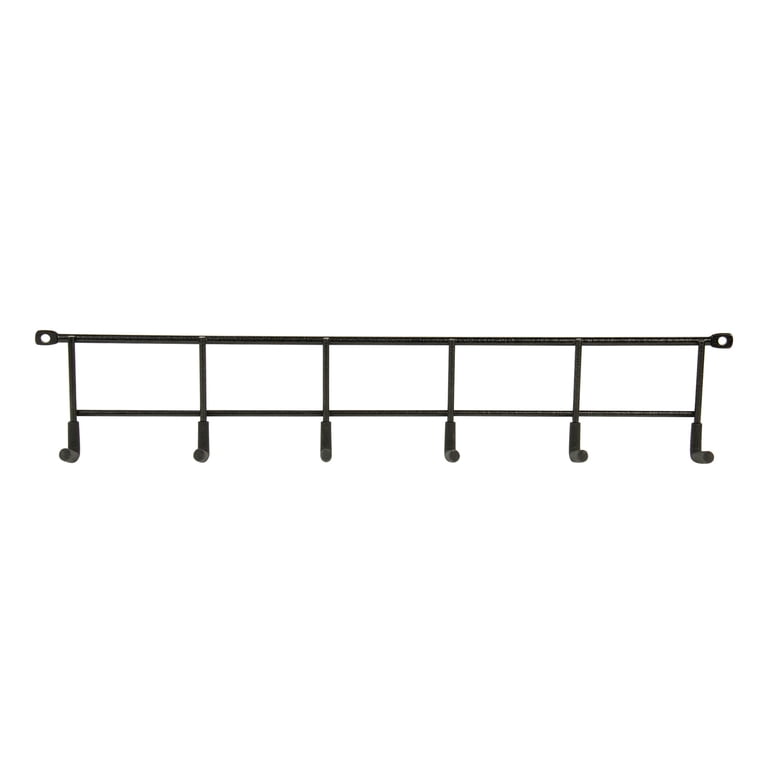 Hyper Tough Screw Mounted Multi-Hook Rack, 2-Pack photo 2
