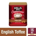 thumbnail image 3 of Hills Bros. English Toffee Cappuccino Instant Coffee Mix, 16 Ounce Canister, 3 of 13