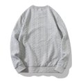 thumbnail image 4 of pstuiky camisas de manga larga para hombre, Blusa/camiseta informal y moderna de color liso con cuello redondo y manga larga para hombre Tops de hombre m, 4 of 9