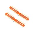 thumbnail image 3 of Woman Fun Decorative Belt Peach Heart Hole Lace Mesh Leg Belt, 3 of 6