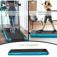 thumbnail image 3 of WINGOMART WT-Pro Folding Under Desk Treadmill & Walking pad Folding Walking Jogging Machine with a built-in Heart Rate sensor/ Bluetooth Speaker/ Remote Control and Smart APP, 3 of 6