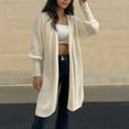 thumbnail image 6 of ZHYou Oversized Knit Cardigans for Women Thick Long Sleeve Loose Long Sweaters with Pockets, 6 of 6