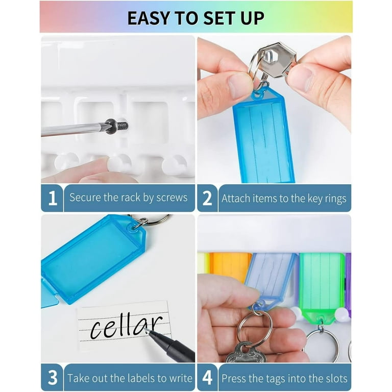 Plastic 2-key holder Plastic 2-key holder