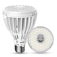 thumbnail image 1 of Bombilla Grow Light SANSI de 24 W, equivalente a 300 W, espectro completo, 1 of 6