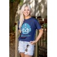 thumbnail image 3 of Classic Video Game Pixelated Mega Man Unisex Plus Size Graphic Tee Brisco Brands 2X, 3 of 5