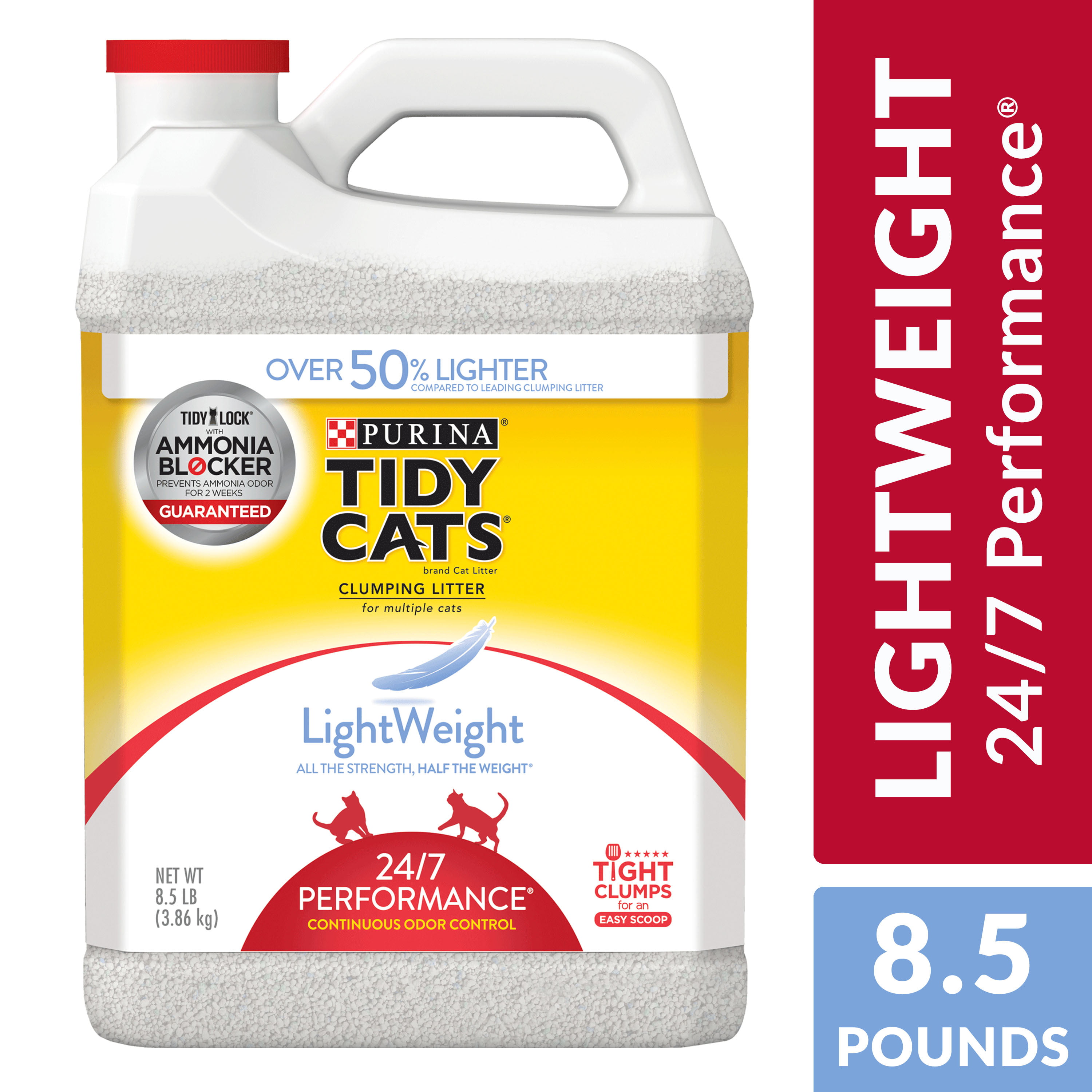 Purina Tidy Cats Lightweight Free Clean Unscented Dust Free Clumping