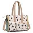 thumbnail image 2 of Teacher Tote Bag,Dachshund Dog Teacher Utility Tote Bag,Large Work Tote Bags for Women with Multiple Pockets,Top Zipper Closure,13.8x10.6x6.7 Inch, 2 of 5
