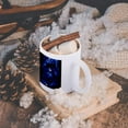thumbnail image 5 of 3dRose, Vintage Delphinium Flower In Blue, 15oz Mug, 5 of 7