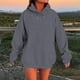 thumbnail image 2 of Conjuntos de maestra/o,Sudadera informal de manga larga con cuello redondo para mujer, blusa suave de poliéster, para uso diario en casa, sopatenor, 2 of 8