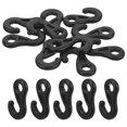 thumbnail image 1 of unbranded 15Ud Compactos De Plástico Negro Para Carpa Exteriores Ideales Para Fijar Y Colgar Objetos, 1 of 8