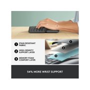 Logitech Ergo K860 Split Wireless Keyboard for Business - Ergonomic Design, Secured Logi Bolt Technology, Bluetooth, Globally Certified, Windows/Mac/Chrome/Linux - Graphite