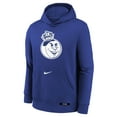 thumbnail image 2 of Youth Nike  Blue Sacramento Kings 2024/25 City Edition Club Fleece Pullover Hoodie, 2 of 3