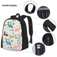 thumbnail image 3 of Balery Easter Rabbit Mochila escolar 3 en 1 para niños: mochila resistente con lonchera térmica y estuche para lápices. Mochila escolar para niños y niñas., 3 of 7