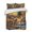 Orange, variant on Quilts Full Size, Orange Autumn Deer Soft Comforter Bedding Set for Bed, Forest Vintage Elk Lightweight Quilted Bedspread with Pillow Cover(2 Pieces) for All Season, 78x90 Inch