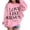 j31-Pink, variant on LIIPEE Letter Graphic Sweatshirts For Girls Long Sleeve Crew Neck Pullover Kids Fall Winter Comfortable Casual Sweatshirts,5-6 Years