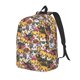thumbnail image 1 of Disketp Cute Cat print Canvas Backpack Lightweight Travel Daypack Student Rucksack Laptop Backpack-Medium, 1 of 5