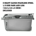 thumbnail image 3 of SYBO Food Warmer Bain Maire 3 Well w/ Tap, 3 of 3