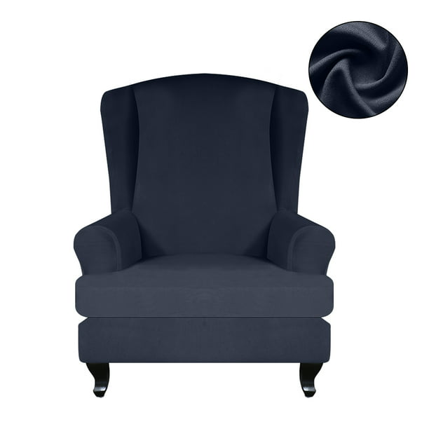 Willstar Wingback Chair Slipcover 2, Cost To Slipcover A Wingback Chair