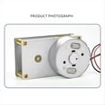 thumbnail image 2 of Motor de CC en Miniatura con Escobillas 4142-300, 3 V, Reducción Lenta, Pequeño Motor con Regulación de Velocidad, 101 RPM, 2 of 5