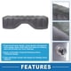 thumbnail image 5 of Colchón de coche Unique Bargains, tapete para dormir, almohada de aire cómoda para el asiento trasero, para siestas y viajes, color gris, 5 of 6