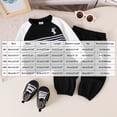 thumbnail image 3 of mgoYE Toddler Boy Clothes Baby Boys Fall Winter Outfits Long Sleeve Sweatshirt Top Jogger Pants Set Boys Outfit Set, 3 of 7