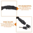 thumbnail image 5 of 1pc Mountain Bike Lock, Practical Anti- Mountain Bike Folding Bike Chain Locks Durable Key Clamping for, 5 of 6