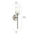 thumbnail image 3 of 45921OZ Kichler Lighting Joelson - 1 Light Wall Sconce - with Transitional inspirations - 18.25 inches tall by 5 inches wide-Olde Bronze, 3 of 3