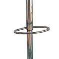 thumbnail image 3 of Benzara Contemporary Backless Seat Bar Stool, White ,Set of 2-Color:Chrome & White, 3 of 5