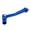 Blue, variant on Motorcycle CNC Aluminum Folding Gear Shift Lever For Kayo For Apollo For Bosuer 110/125/140/150/160/250cc Dirt Pit Bikes Gear Lever