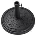 thumbnail image 1 of Base para paraguas Bond Gaelen, 12 kg, Envirostone, color negro, 1 of 1