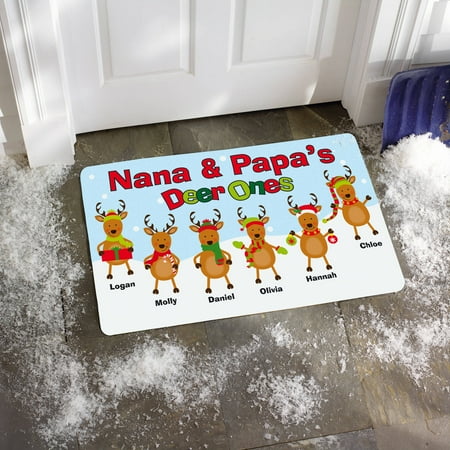 Personalized deer Ones Doormat, 24 X 36