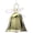 August, variant on Birthstone Bell Ornament