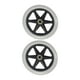 thumbnail image 4 of 2x Ruedas de repuesto para silla de ruedas, piezas de reparación, rodamientos sólidos silenciosos de 8 mm Gris 6 pulgadas, 4 of 9