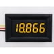thumbnail image 4 of Voltímetro digital LED para coche, 3 cables, 0,36'', medidor de panel de voltaje, calibre 3,5 30 V Amarillo, 4 of 6