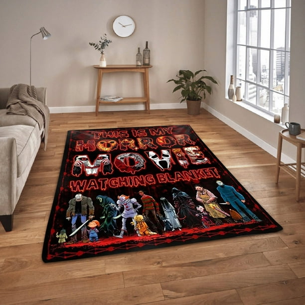 LBS Halloween Horror Movie Character Blanket Flannel Blanket Air