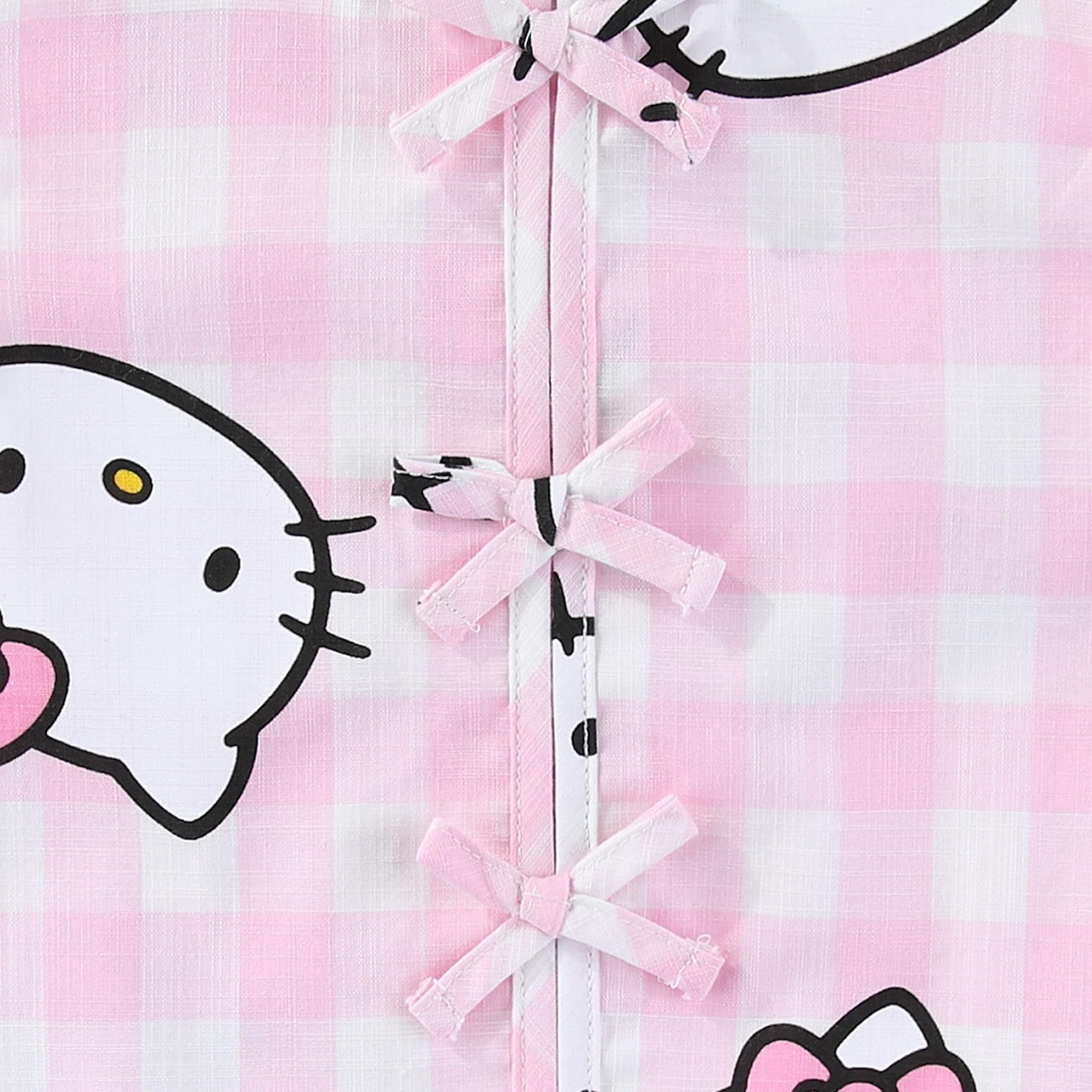 Hello Kitty Gingham Top and Pants Set (Girls), 2 Piece Set, Sizes 4-10