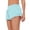 Blue, variant on Women's Athletic Running Shorts Breathable Lightweight Summer with Reflective Secure Zipper Pocket Mesh Liner Elastic Waistband