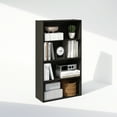 thumbnail image 5 of Furinno Simple Open Shelf, Bookcases, 4-Tier, Espresso, 5 of 6
