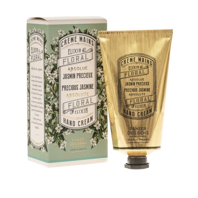 Crema de manos Panier des Sens Jasmine con aceite de oliva y almendras 75 ml