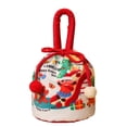 thumbnail image 1 of Hearth & Gear Drawstring Candy Reusable Velvet Santa For Holiday Wrapping Party Packaging For Decorating Wrapping Paper Cardboard Wrapping Paper for Bike Wrapping Paper Christmas Bulk One Roll, 1 of 6
