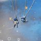 thumbnail image 5 of Collares De Pareja De Planetas Y Astronautas, Collares Con Colgante De Cadena Larga, Regalo De San Valentín Para Hombres Y Mujeres Advancent AP005510-00, 5 of 6