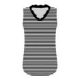 thumbnail image 6 of Olyvenn Tank Top for Women Loose Fit Lace V Neck Womens Tops 2025 Solid Color Dressy Fashion Casual Flowy Sleeveless Shirts Black XL, 6 of 7