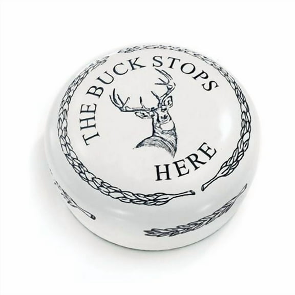 Boss's Gift Paperweight "The Buck Stops here"
