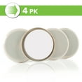 thumbnail image 3 of Super Sliders 2 in. Round Self-Stick Furniture Sliders, Protect Your Floors and Move Furniture Easily – 4 pack, Beige, 3 of 6