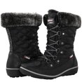 thumbnail image 1 of GLOBALWIN Women's Black Winter Snow Boots 6.5M US, 1 of 7