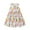 As Show, variant on KYAIGUO Toddler Kids Girls Sleeveless Dress Floral One-Piece Skirt Princess Casual Cotton Dress 2-8T