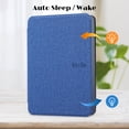 thumbnail image 5 of Slim Case for 6.8" Amazon Kindle Paperwhite 2021 11th Generation, Auto Sleep Wake Lightweight Thin Protective Shockproof Case Cover for Kindle Paperwhite 2021 11th Gen, Darkblue, 5 of 5