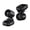 🔥 Black, variant on Viflosae Mini Fans Fan Portable Clip On Fan Mini Clip On Fan for Hat and Shirt -Lightweight Wearable Fan for Soccer Stadium Outdoor Work Festivals Golf Hiking Fishing